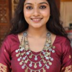 Oxidized Tribal Statement Necklace for Women | Boho Ethnic Indian Jewelry | Vintage Antique Silver and gold tow tone Necklace