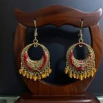 Boho Ethnic Statement Earrings for Women | Oxidized Tribal Dangle Earrings | Handmade Fashion Jewelry
