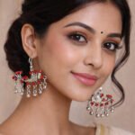 Boho Ethnic Statement Earrings for Women | Oxidized Tribal Dangle Earrings | Handmade Fashion Jewelry