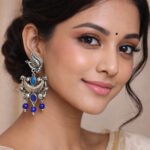 Boho Ethnic Statement Earrings for Women | Oxidized Tribal Dangle Earrings | Handmade Fashion Jewelry