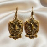 Oxidized Metal Boho Tribal Ethnic Earrings for Women | Vintage Indian Statement Jewelry