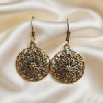 Oxidized Metal Boho Tribal Ethnic Earrings for Women | Vintage Indian Statement Jewelry